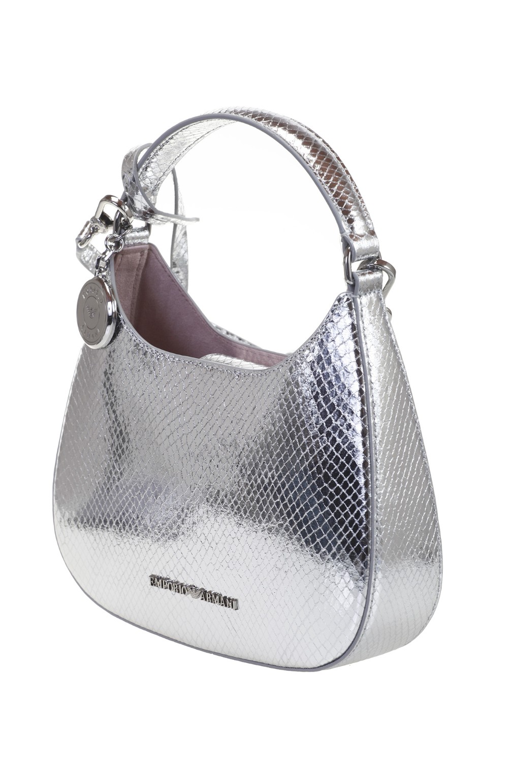 shop EMPORIO ARMANI Saldi Borsa: Emporio Armani borsa hobo a mano.
Dimensioni: 22 x 19 5,5 cm.
Tracolla removibile.
Logo in metallo.
Charm logato.
Pouch interna con zip.
Composizione: 100% Poliuretanica.
Made in Cina.. Y3H324 YWR8X-80270 number 6139584